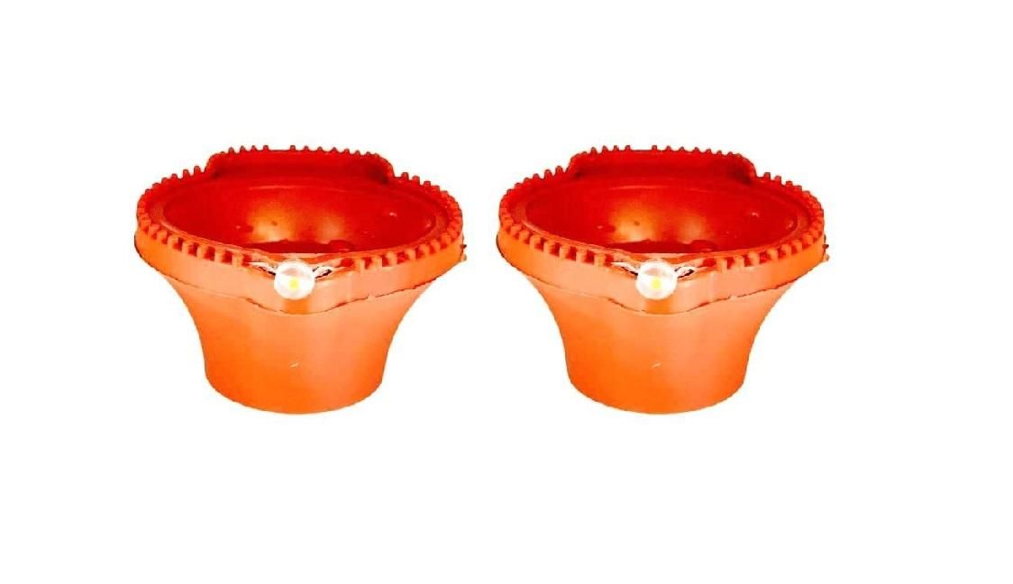 LED Light Water Sensor Diyas Plastic with, Ambient Lights, (Pack of 6/12/18/24)💯❤️